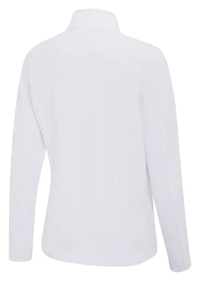 PING Abigale Performance Fleece sweat-shirt femme, blanc