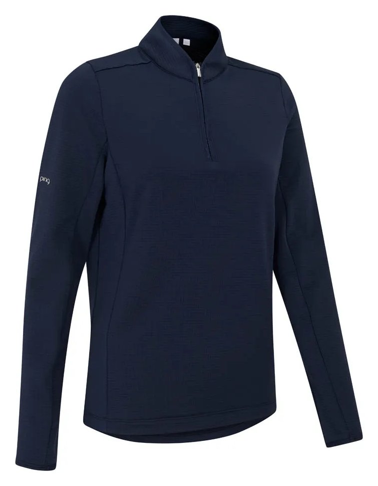 PING Abigale Performance Fleece sweat-shirt femme, navy
