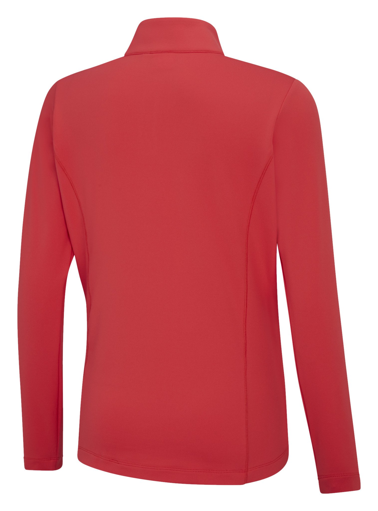 PING Aveline Half Zip dames shirt à manches longues, cayenne