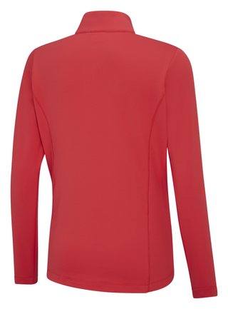 PING Aveline Half Zip dames shirt à manches longues, cayenne
