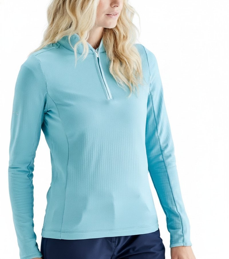 PING Abigale Performance Fleece sweat-shirt femme, oasis