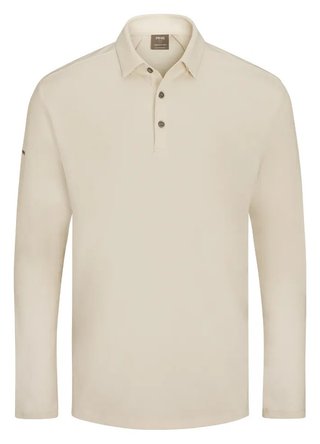 PING Demitri Longsleeve polo homme, egret