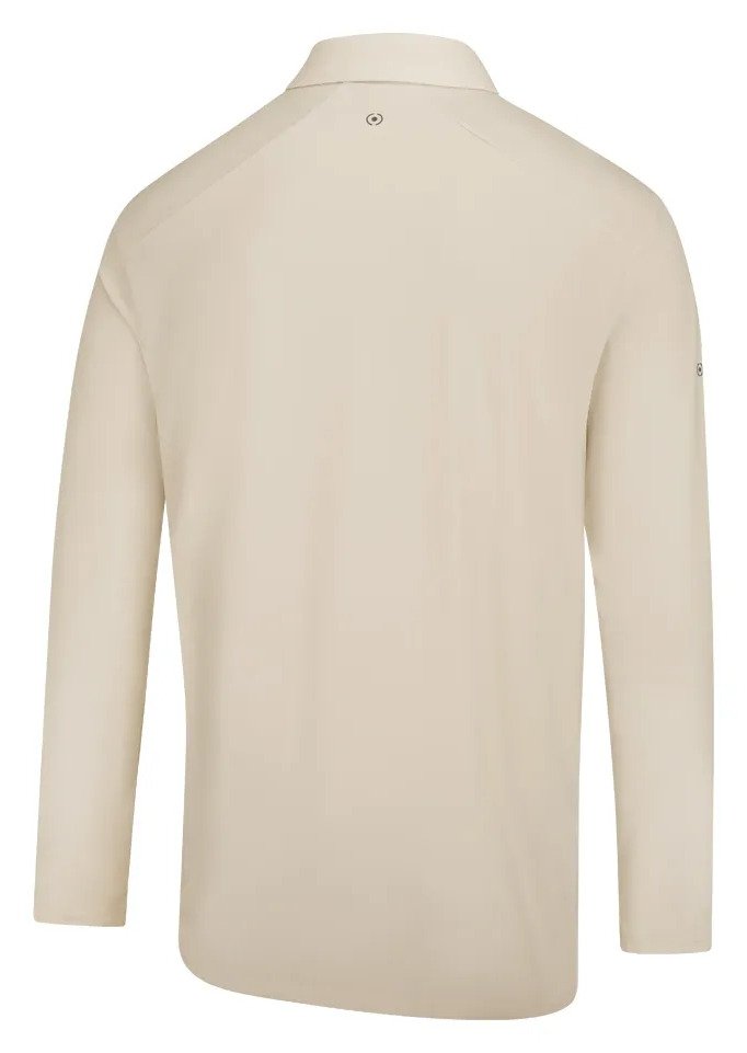 PING Demitri Longsleeve polo homme, egret