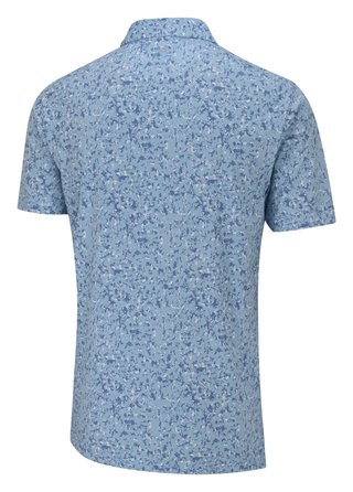 PING Gilmore polo homme, dusty blue multi