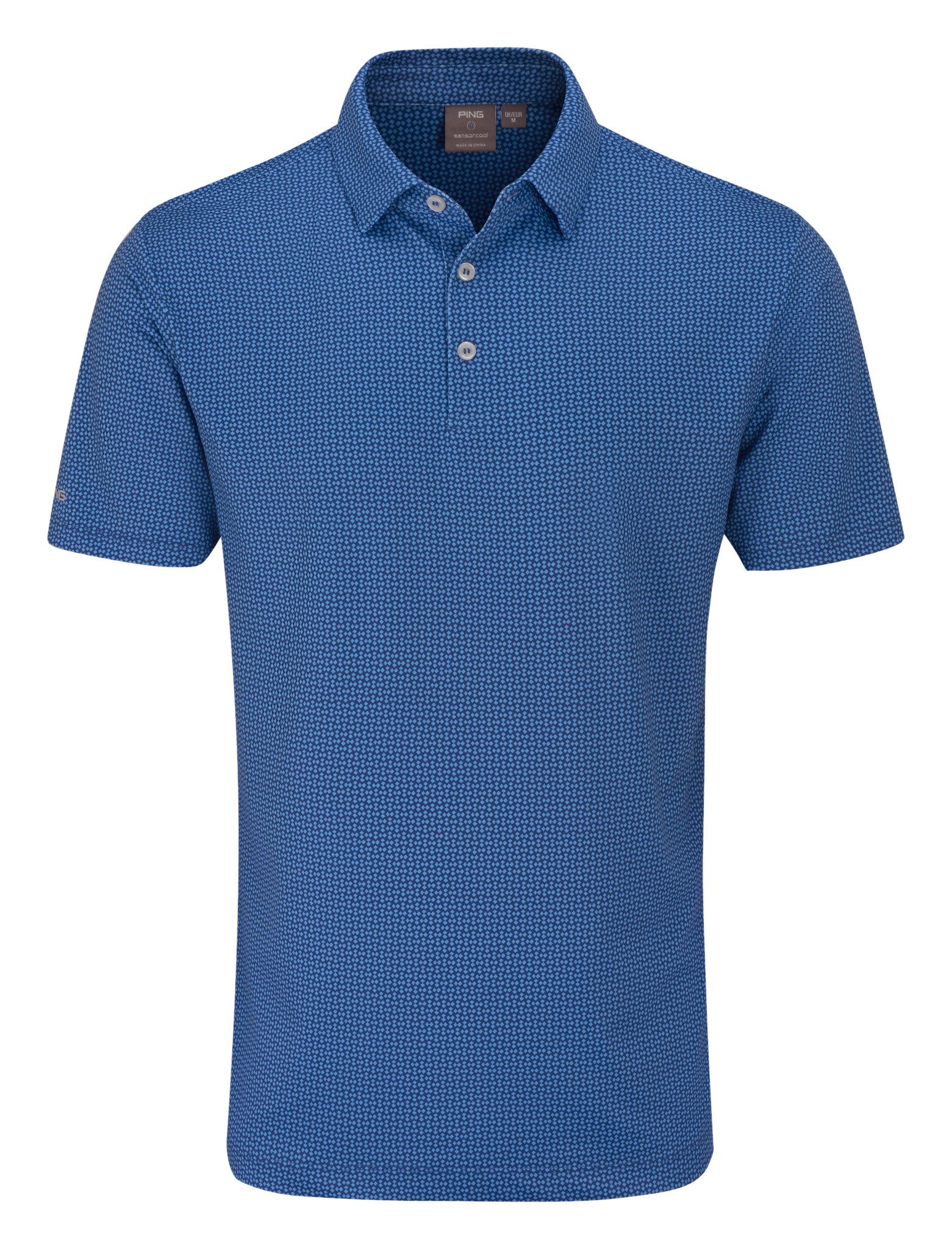 PING Gilmore polo homme, midnight/infinity blue