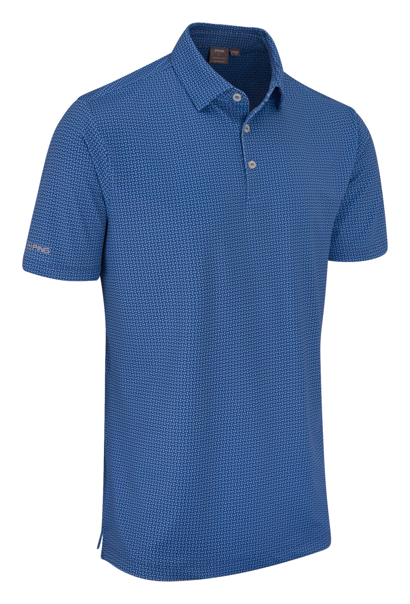 PING Gilmore polo homme, midnight/infinity blue