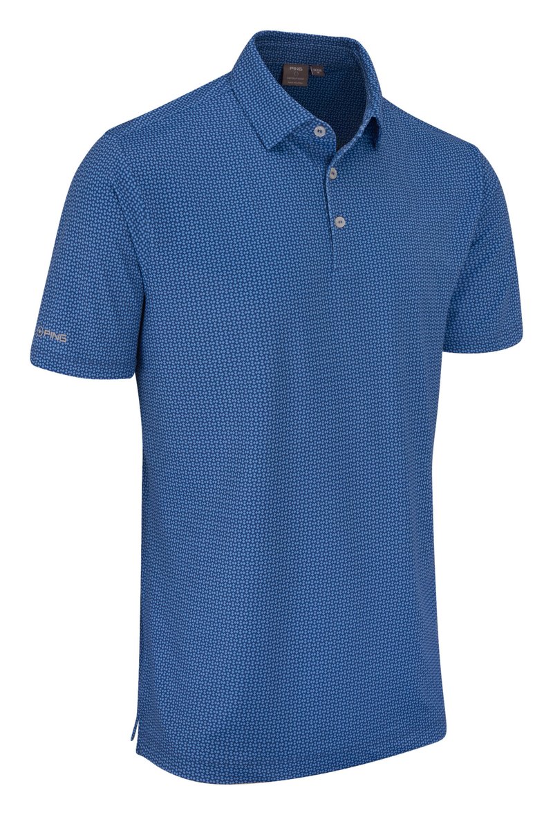 PING Gilmore polo homme, midnight/infinity blue