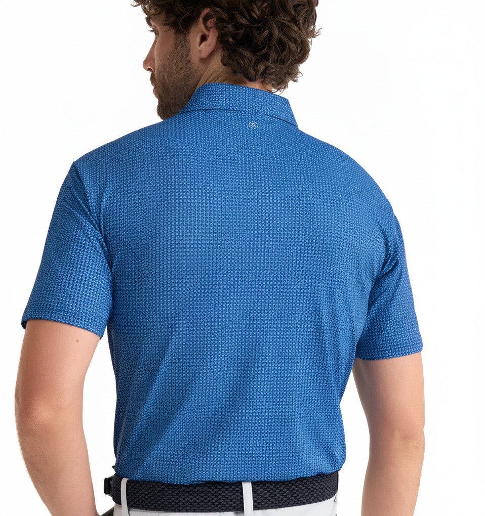 PING Gilmore polo homme, midnight/infinity blue