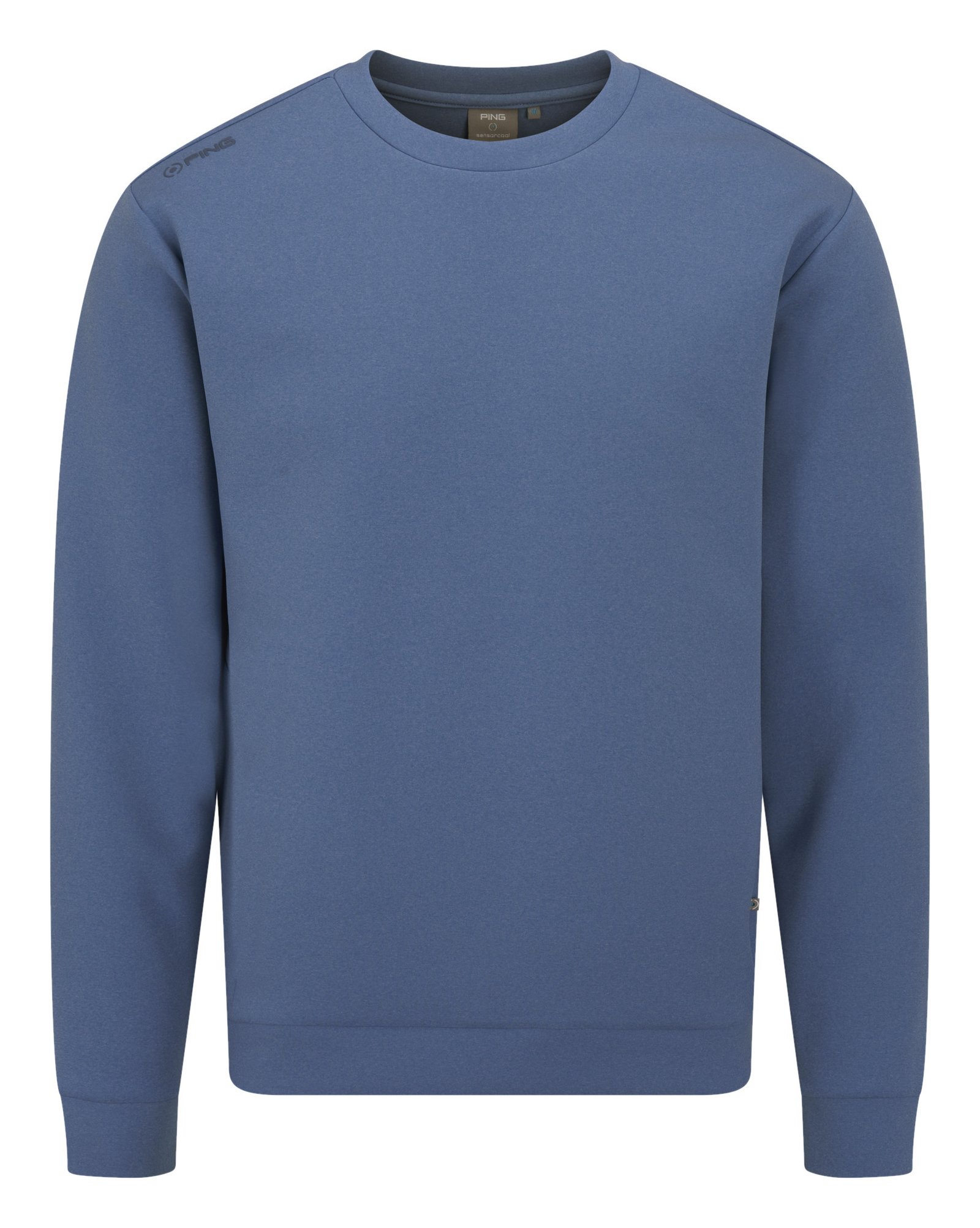PING Freddie sweat-shirt homme, harbour blue marl