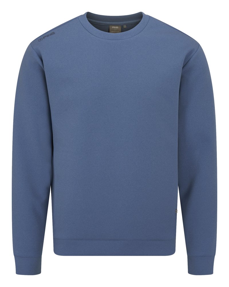 PING Freddie sweat-shirt homme, harbour blue marl