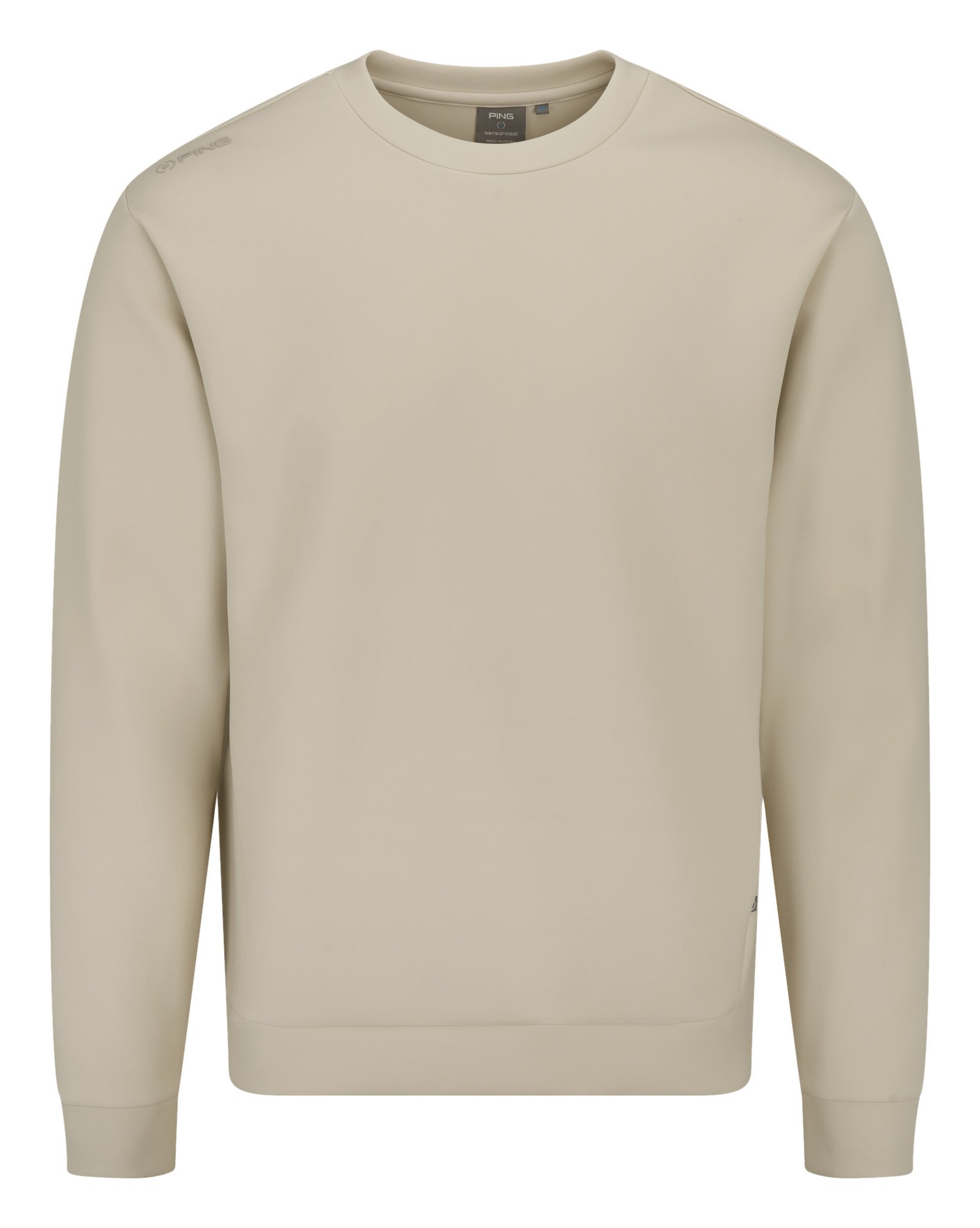 PING Freddie sweat-shirt homme, chalk marl