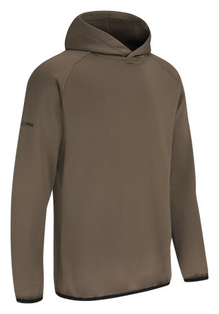 PING Saul sweat à capuche homme, coffee