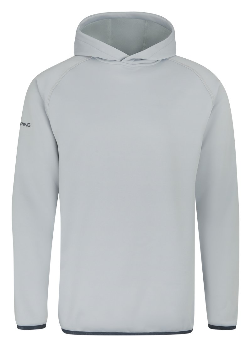 PING Saul sweat à capuche homme, argent