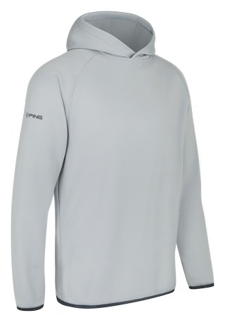 PING Saul sweat à capuche homme, argent