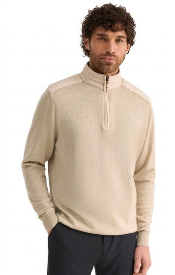 PING Barnaby sweat homme, tawny marl