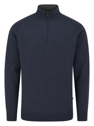 PING Hugh pull homme mi-couche, navy marl