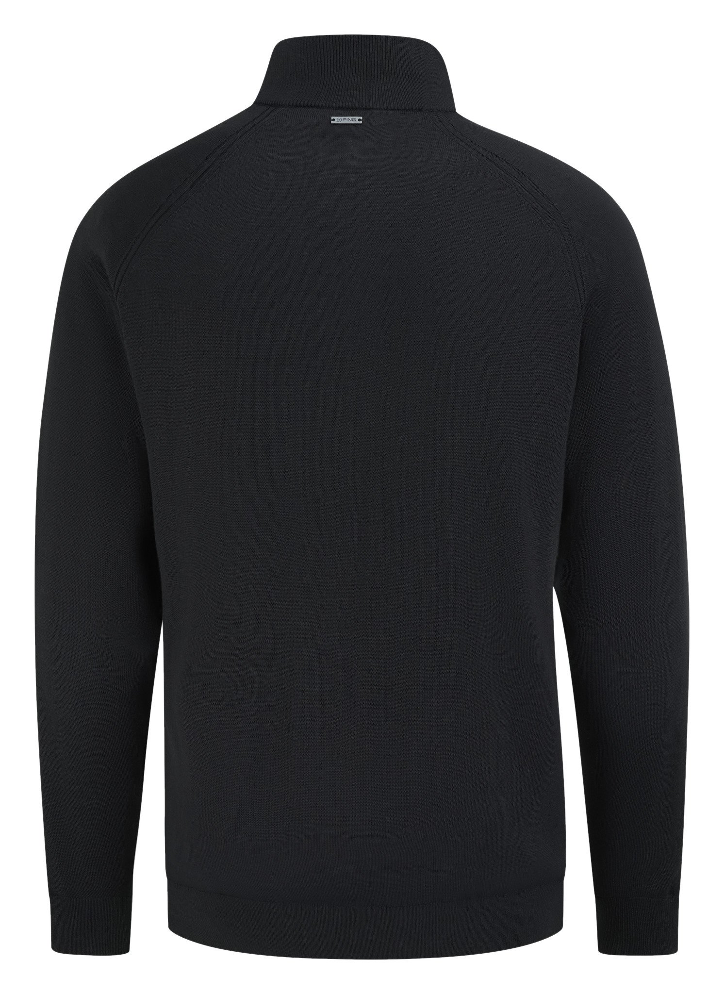 PING Hugh pull homme mi-couche, noir
