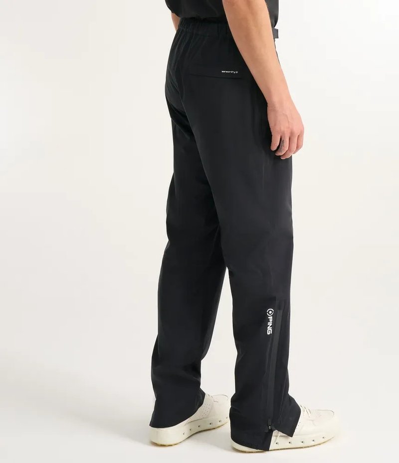 PING AquaDrive Pro Waterproof Over pantalon homme, noir