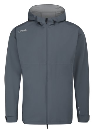 PING AquaDrive Waterproof veste homme à capuche, carbon