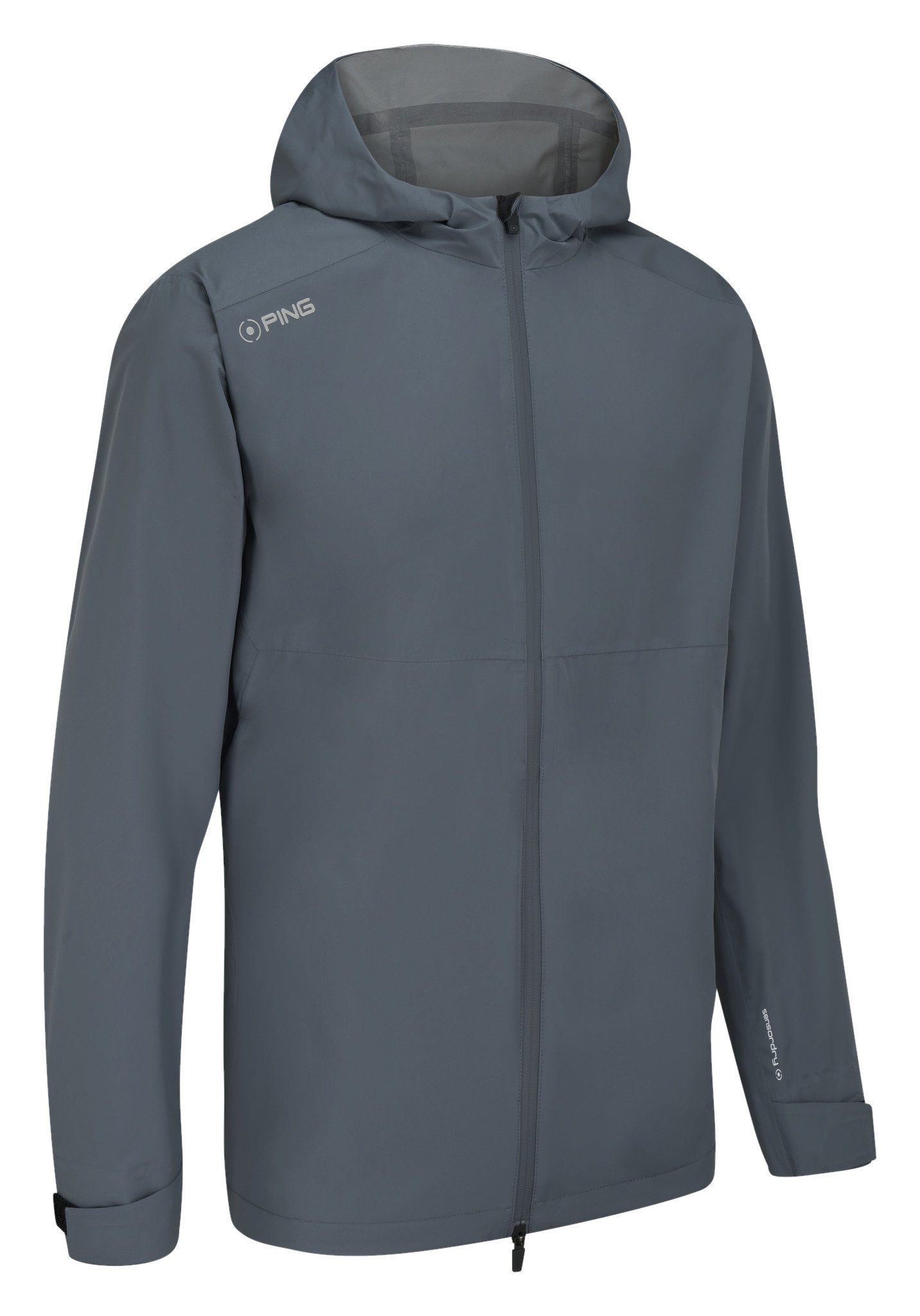 PING AquaDrive Waterproof veste homme à capuche, carbon