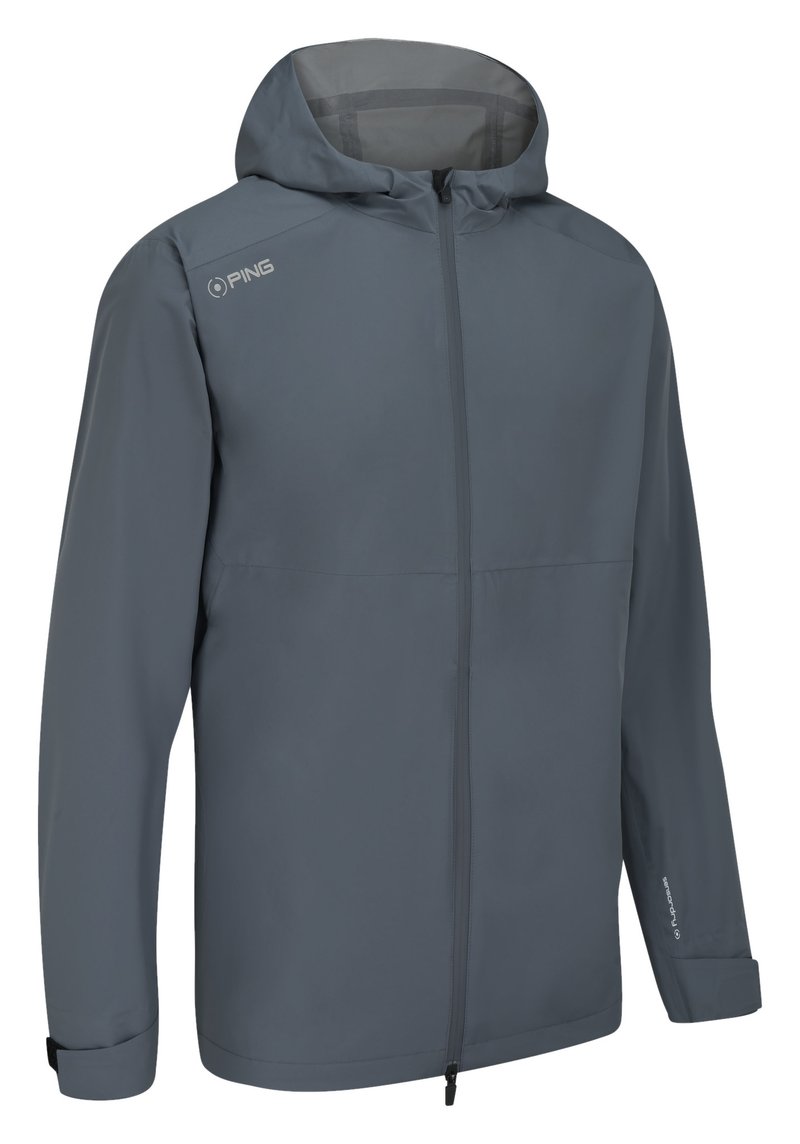 PING AquaDrive Waterproof veste homme à capuche, carbon