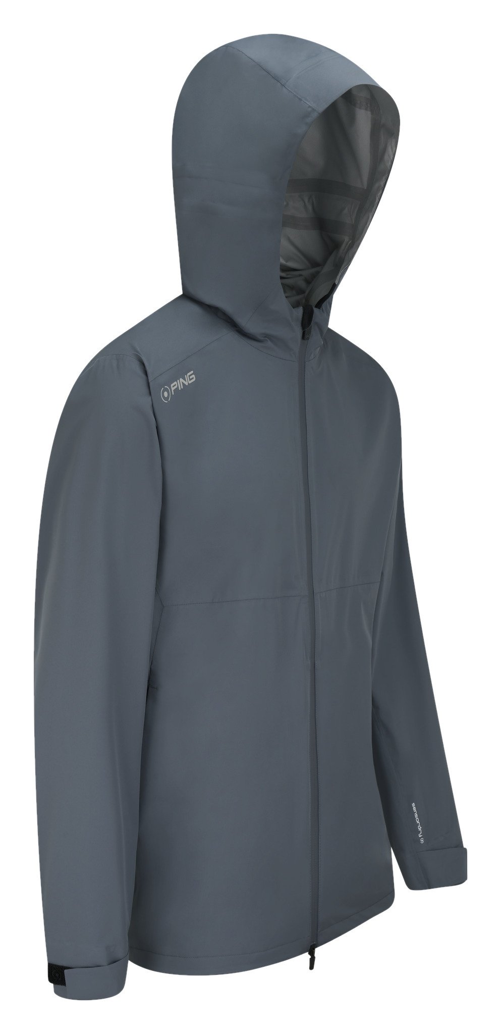 PING AquaDrive Waterproof veste homme à capuche, carbon