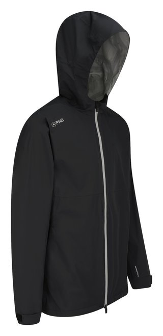 PING AquaDrive Waterproof homme veste à capuche, noir
