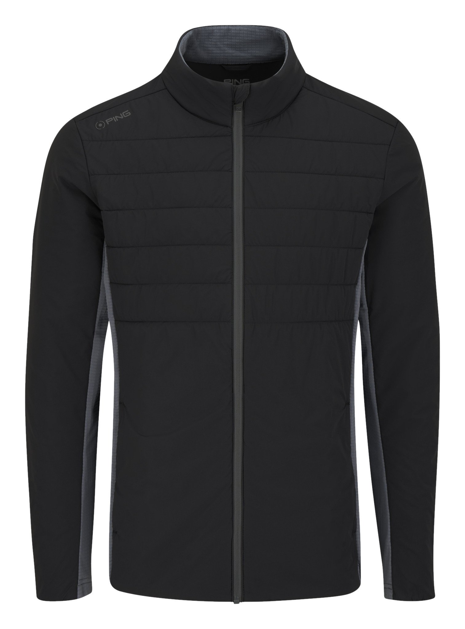PING Cassian veste homme, noir/carbone