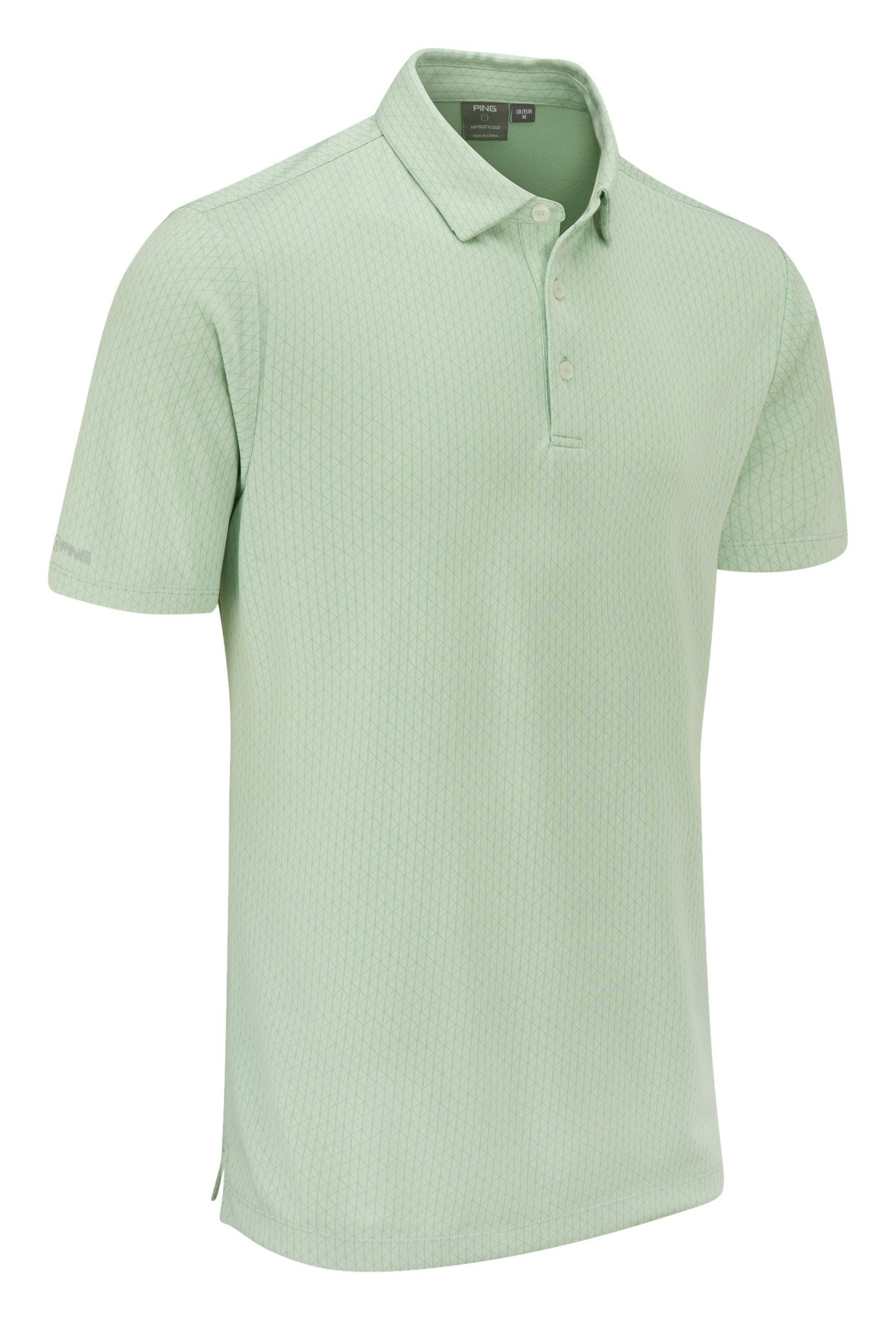 PING Hershel polo homme, jade multi
