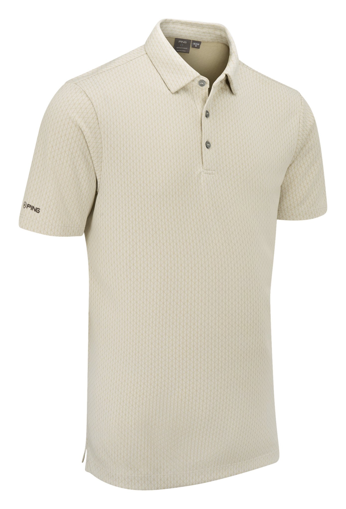 PING Hershel polo homme, egret multi