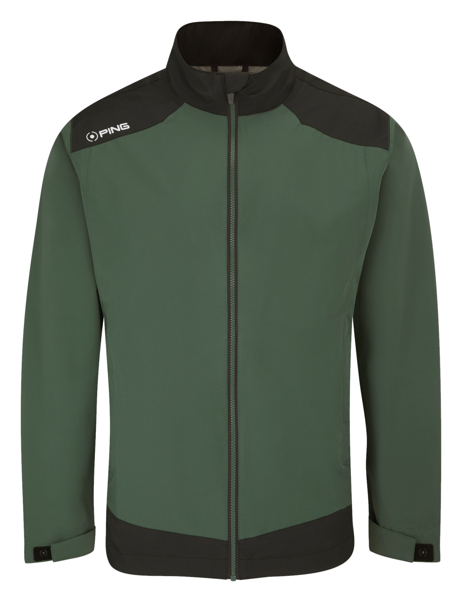 PING AquaDrive veste imperméable homme, gorse green/black
