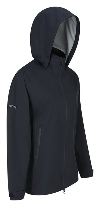PING AquaDrive veste imperméable femme, noire
