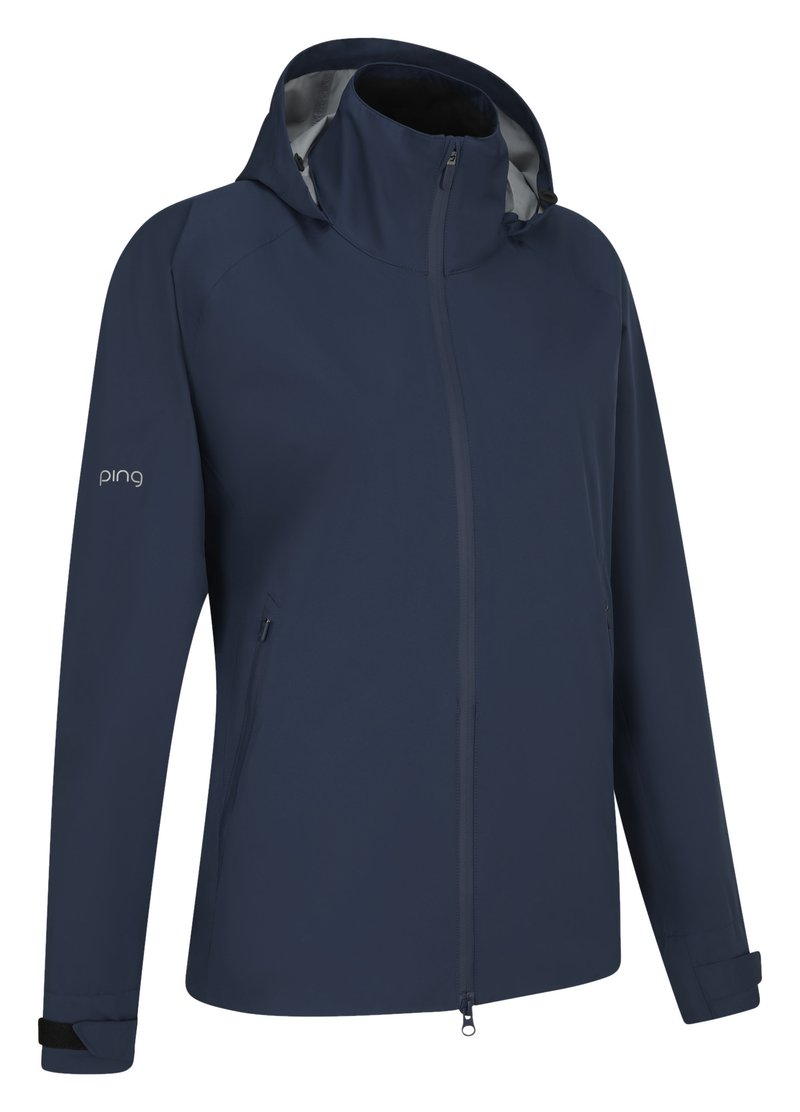 PING AquaDrive veste imperméable femme, oxford blue