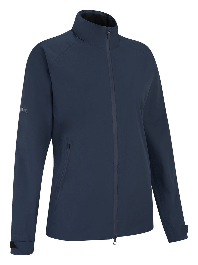 PING AquaDrive veste imperméable femme, oxford blue