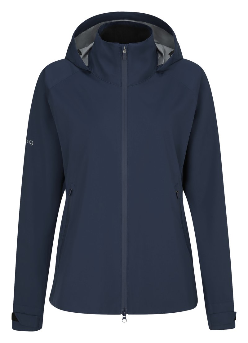 PING AquaDrive veste imperméable femme, oxford blue