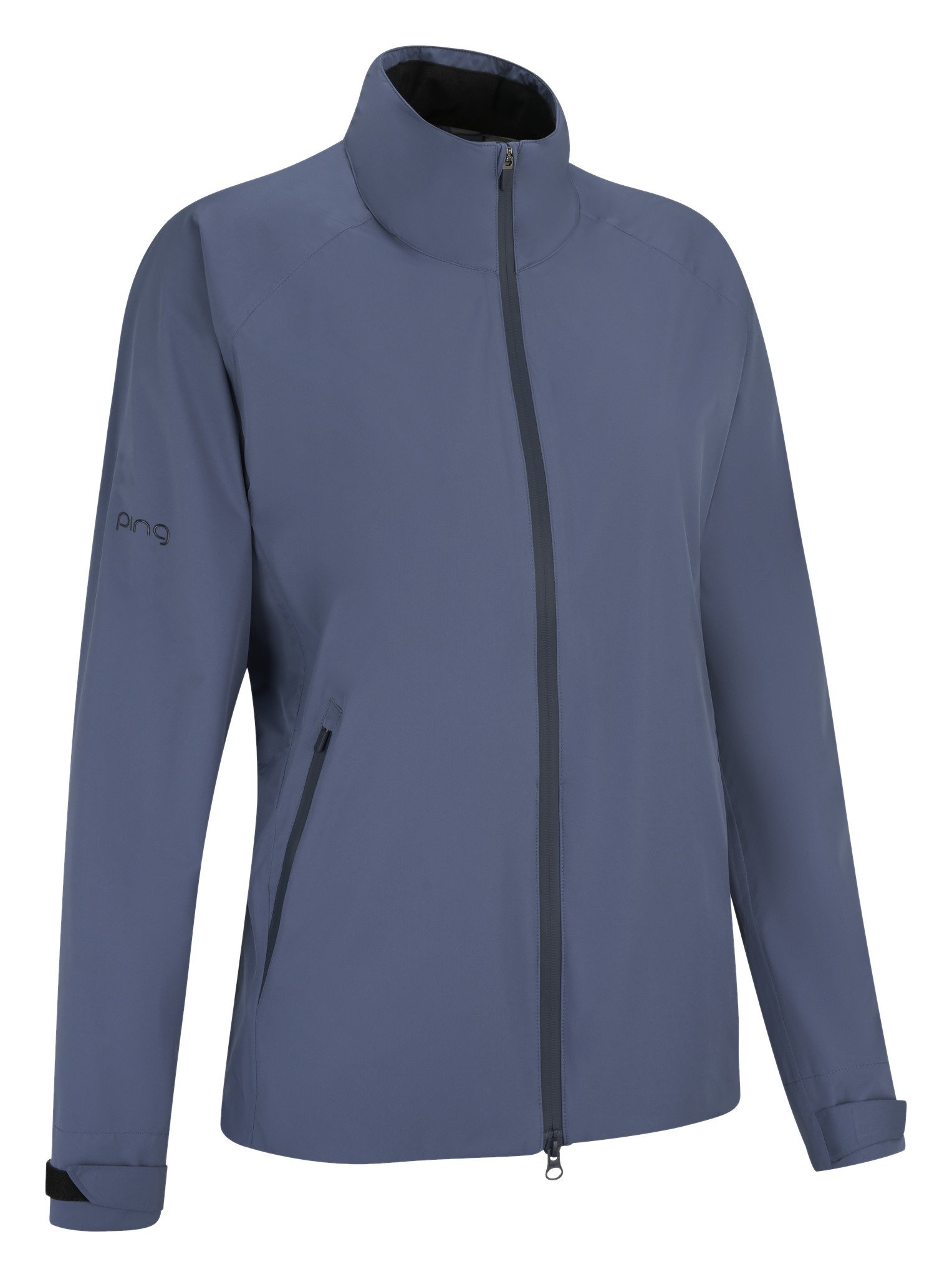 PING AquaDrive veste imperméable femme, bleu indigo