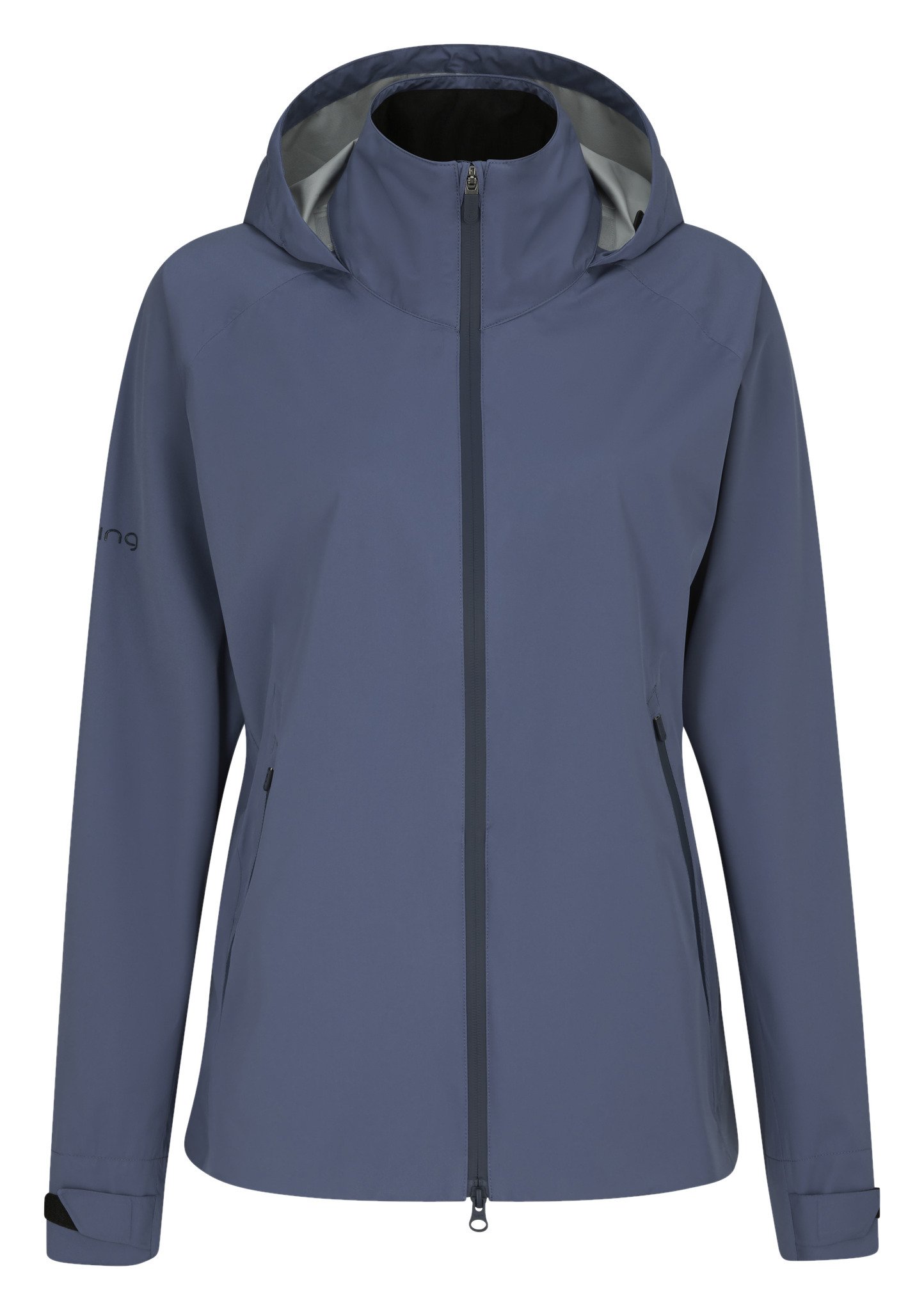 PING AquaDrive veste imperméable femme, bleu indigo
