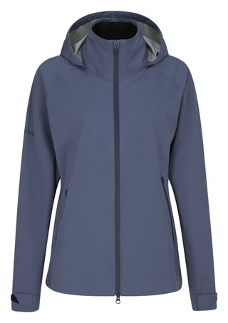 PING AquaDrive veste imperméable femme, bleu indigo