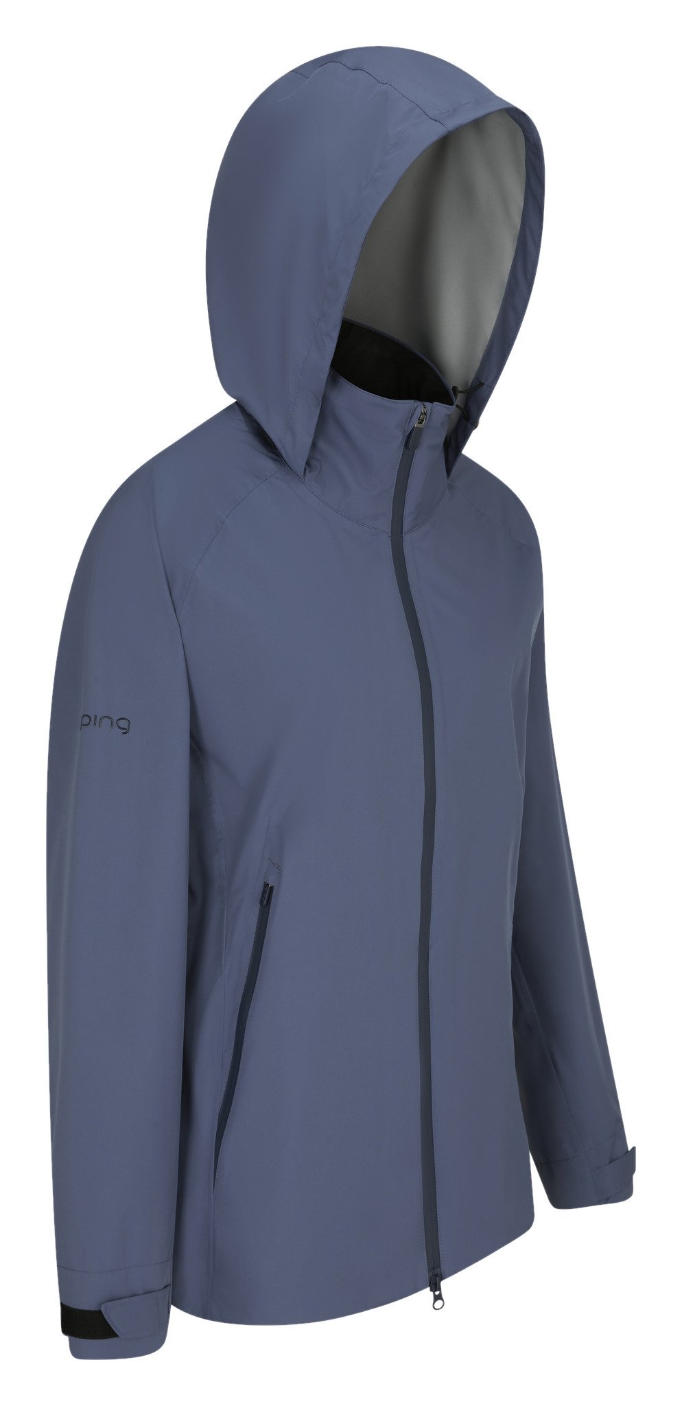 PING AquaDrive veste imperméable femme, bleu indigo