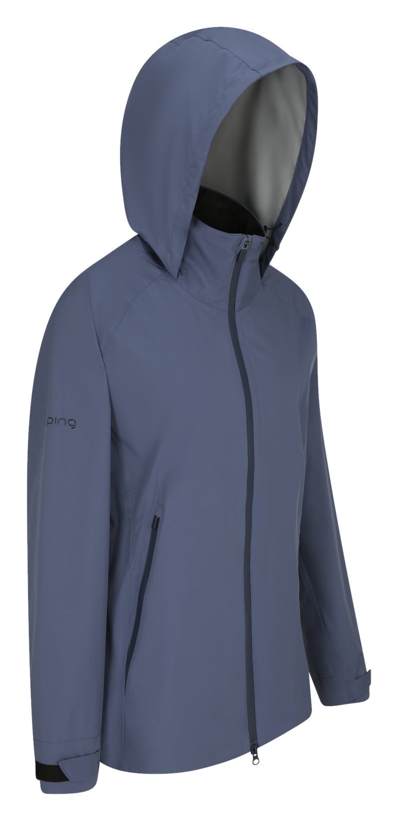PING AquaDrive veste imperméable femme, bleu indigo