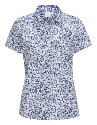 PING Mave polo femme, blanc multi