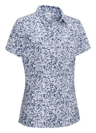 PING Mave polo femme, blanc multi