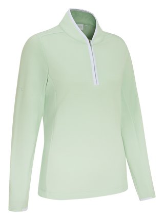 PING Abigale Performance Fleece sweat-shirt femme, jade