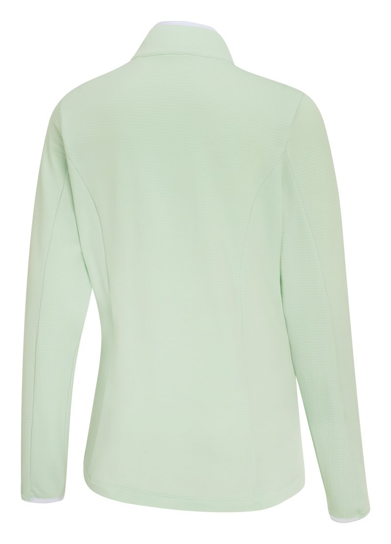 PING Abigale Performance Fleece sweat-shirt femme, jade