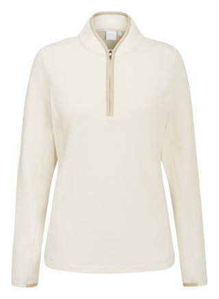 PING Abigale Performance Fleece sweat-shirt femme, egret