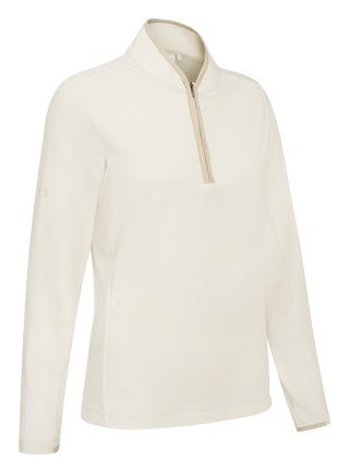 PING Abigale Performance Fleece sweat-shirt femme, egret