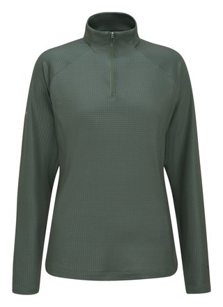PING Jasmine Printed top femme à manches longues, gorse green/laurel