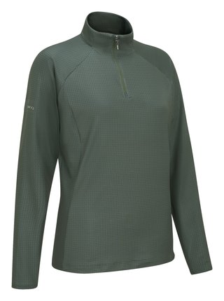 PING Jasmine Printed top femme à manches longues, gorse green/laurel