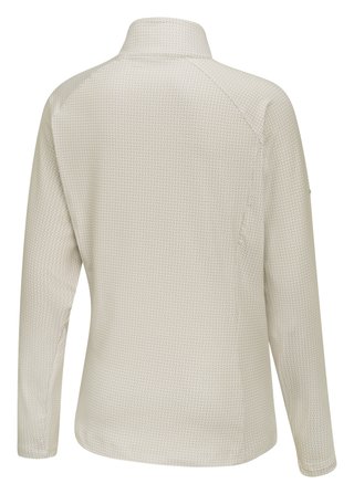 PING Jasmine Printed manches longues polo femme, egret/tawny