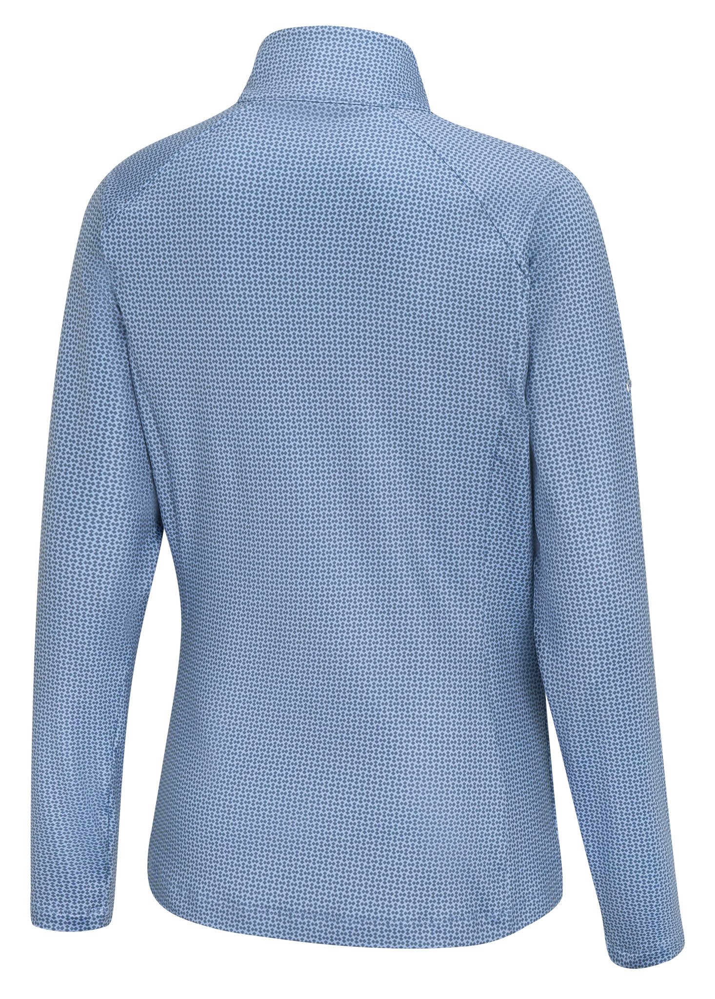 PING Jasmine Printed haut à manches longues femme, viola/blue indigo